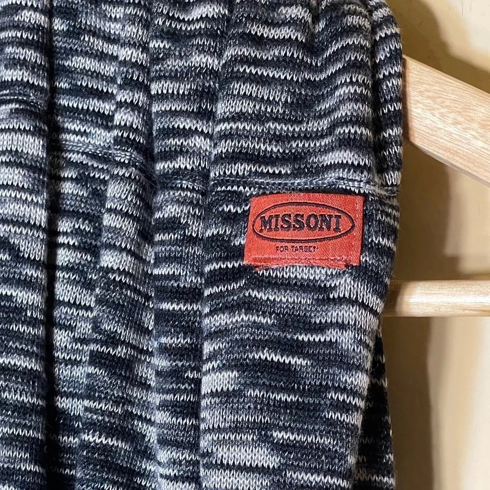 Missoni Black and Gray Scarf Wrap